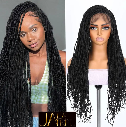 Full Lace Faux Soft Locs Synthetic Dreadlock Lace Front Wigs⭐⭐⭐⭐ Jay La Trel