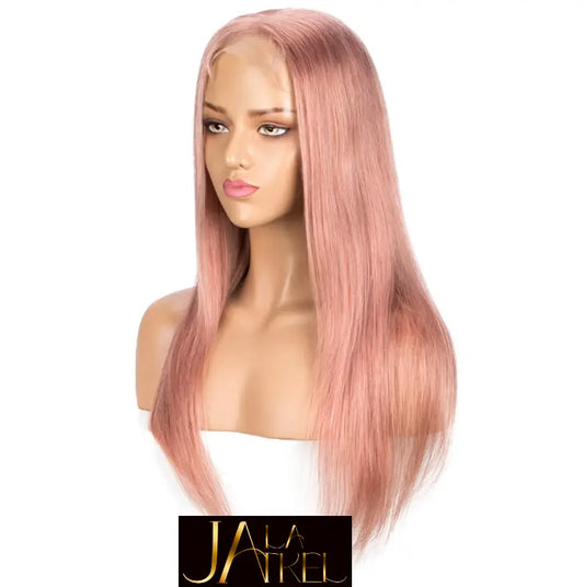 Pink Blonde Brazilian Straight Short Lace Front Wig⭐️⭐️⭐️⭐️ Jay La Trel