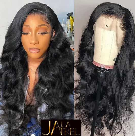 16 Inch Body Wave Lace Front Wigs Human Hair 180% Density Human Hair Body Wave Lace Front Natural Color⭐️⭐️⭐️⭐️⭐️ Jay La Trel