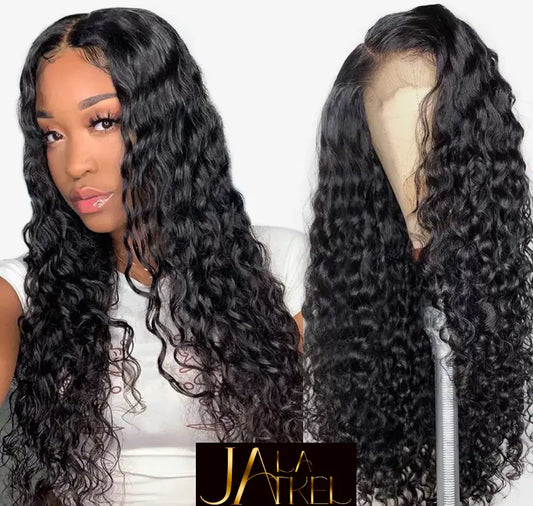 T-Part Lace Front Wig Bleached Knots Natural 