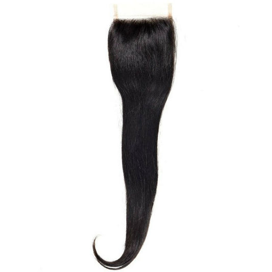 Brazilian Silky Straight 4x4 Transparent Closure⭐️⭐️⭐️⭐️